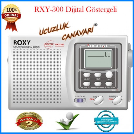 ROXY RXY-300 DİJİTAL RADYO